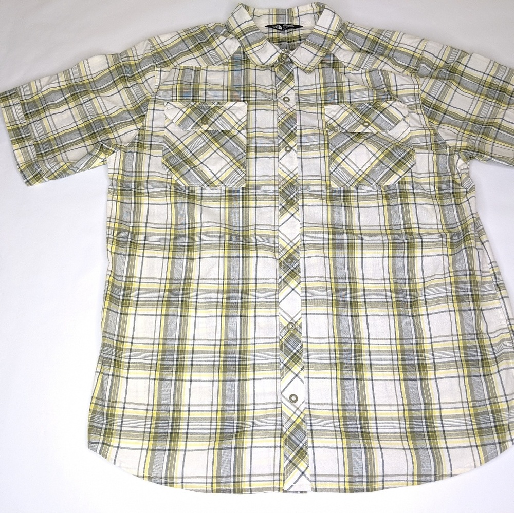 THE NORTH FACE Metal Button Front Shirt‎ S/S Mens